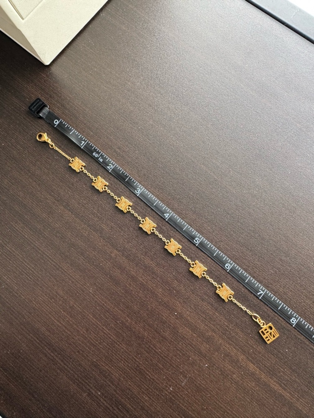 Celine Vintage Triomphe Bracelet - Picture 5 of 5